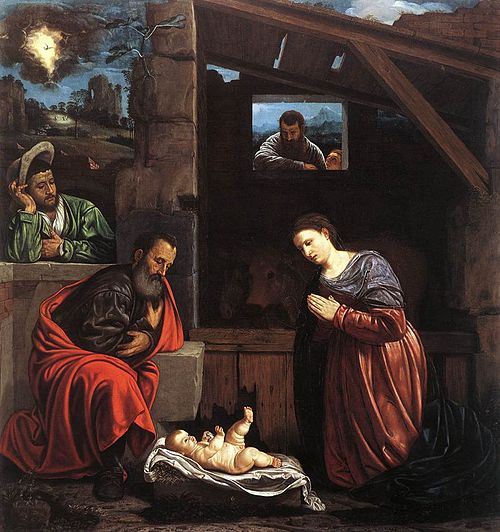 L’Adoration des bergers, 1540, Giovanni Gerolamo Savoldo