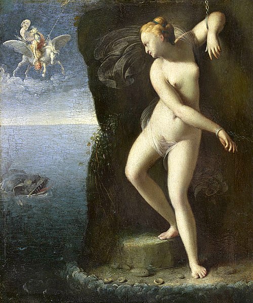 Andromède attachée, 1599, Carlo Saraceni