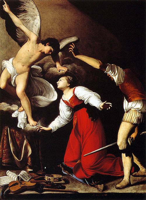 Le Martyre de sainte Cécile, 1610, Carlo Saraceni