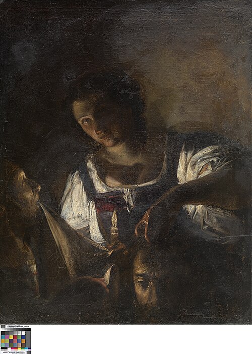 Judith tenant la tête de Holopherne, 1615, Carlo Saraceni