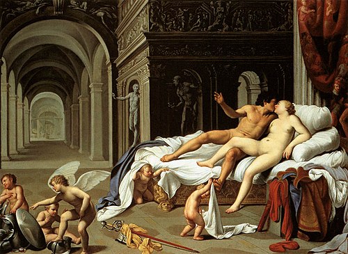 Vénus et Mars, 1600, Carlo Saraceni