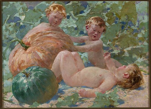 Pumpkins, 1908, Zdzisław Jasiński