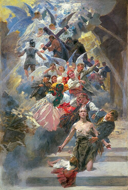 Alegoria. Polska, 1916, Zdzisław Jasiński