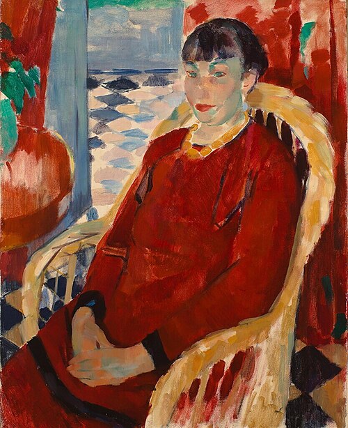 The Lady in Red, 1912, Rik Wouters