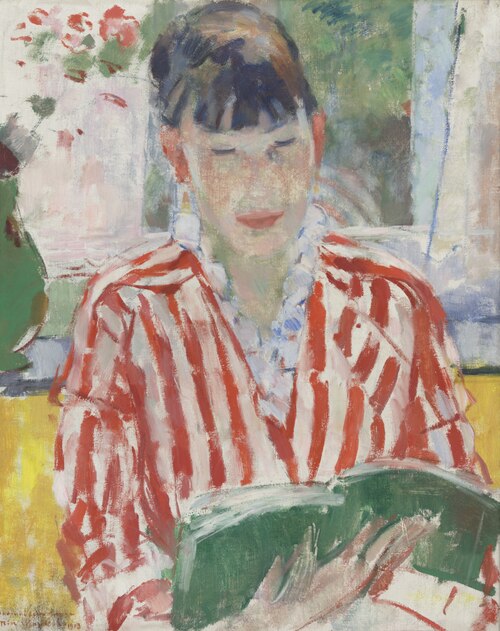 Woman Reading, 1913, Rik Wouters
