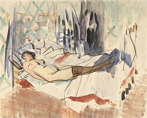 Rustende vrouw, 1912, Rik Wouters