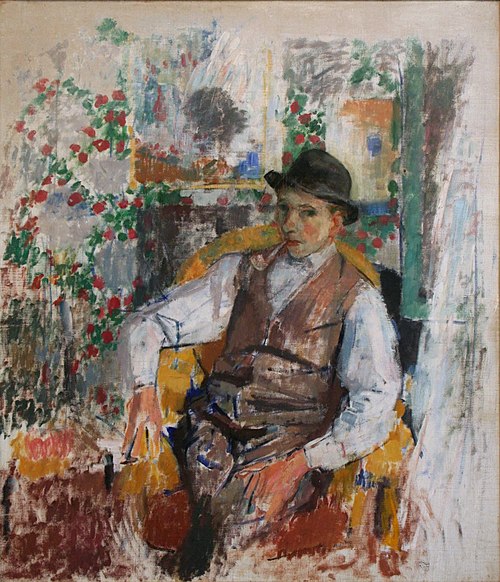 Portrait of Ernest Wijnants, 1912, Rik Wouters