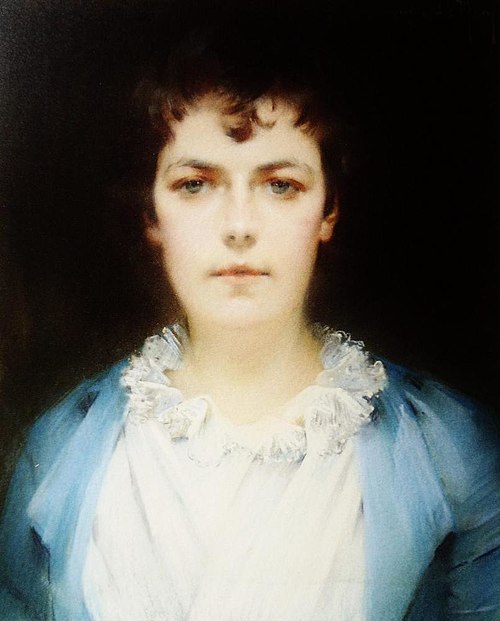 Autoportrait, 1890, Louise De Hem