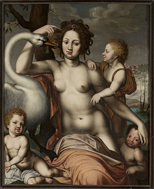 Leda and the swan, , Vincent Sellaer