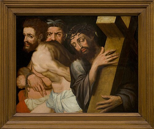 Christ bearing the cross, 1535, Vincent Sellaer