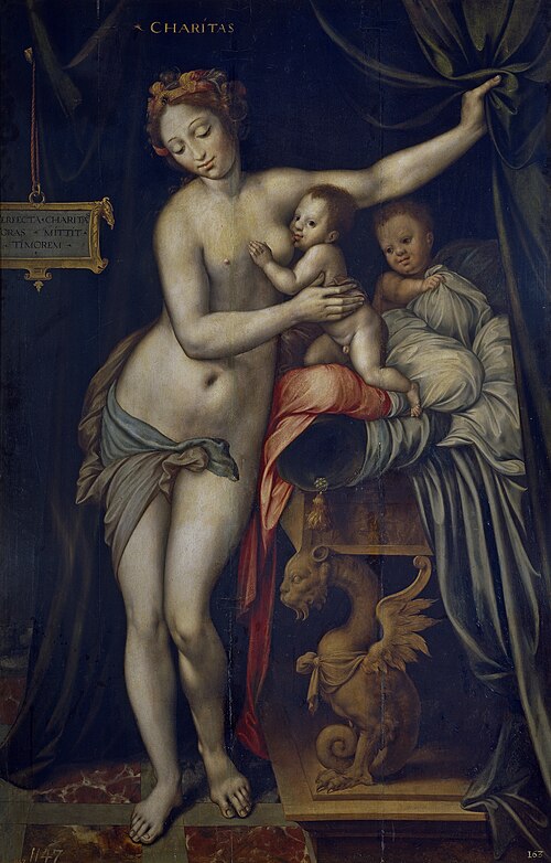 Charity, 1550, Vincent Sellaer