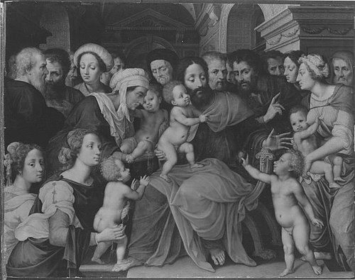Lasset die Kindlein zu mir kommen, 1538, Vincent Sellaer