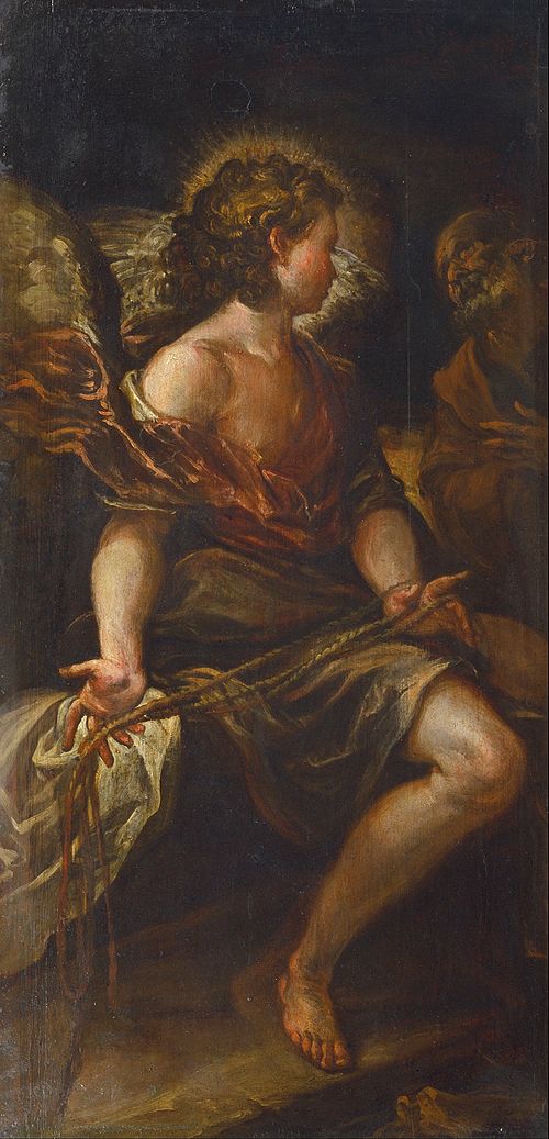 The Angel Freeing Saint Peter, 1650, Francisco Rizi