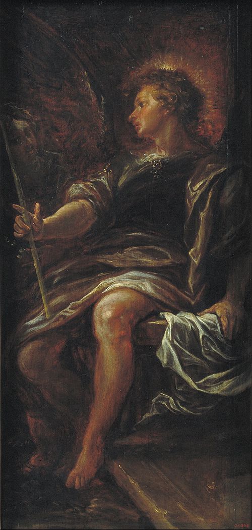 The Angel before the Grave, 1650, Francisco Rizi