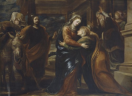 A Visitação, 1650, Francisco Rizi