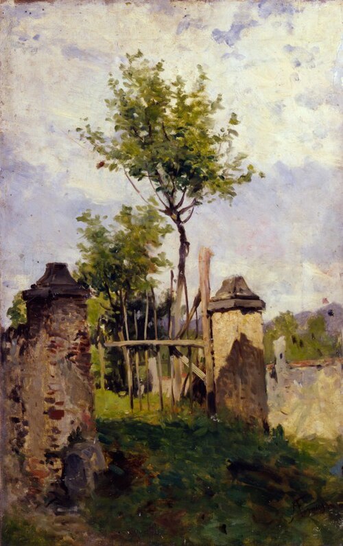 Landscape, 1890, Achille Formis