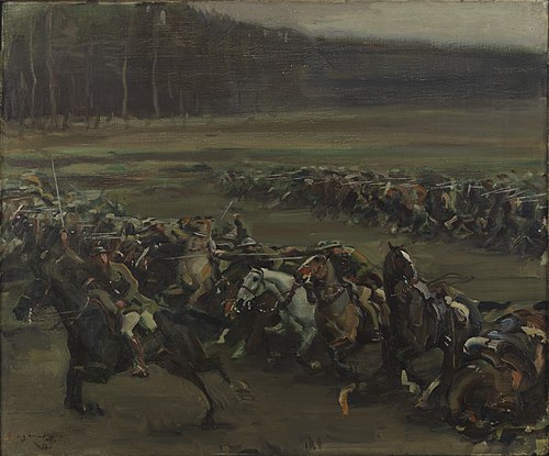 Charge of Flowerdew's Squadron, 1918, Alfred Munnings