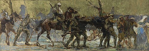 Study for a Mural, 1918, Alfred Munnings