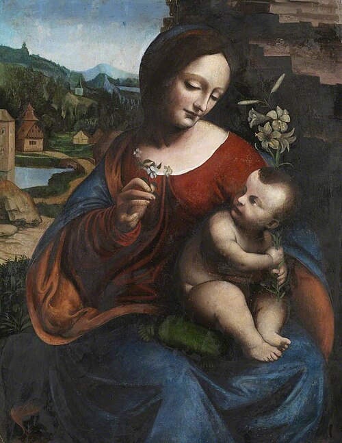 Virgin and Child with a Lily, 1515, Giampietrino