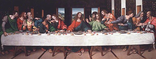 The Last Supper (copy after Leonardo da Vinci), 1520, Giampietrino