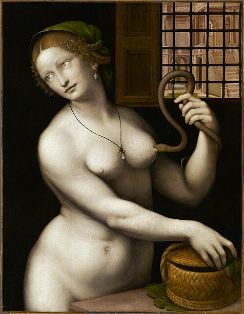 La Mort de Cléopâtre, 1550, Giampietrino