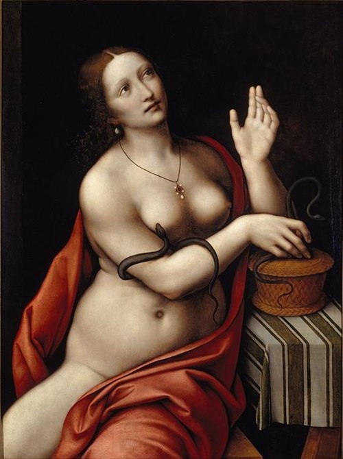La Mort de Cléopâtre, 1525, Giampietrino