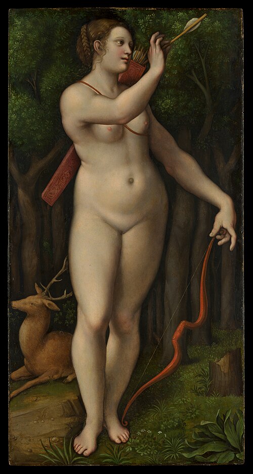 Diana the Huntress, 1526, Giampietrino