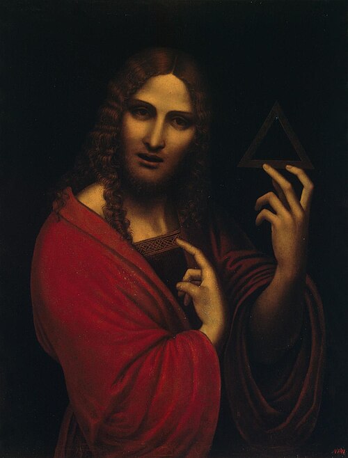 Christ with the Symbol of the Trinity, 1550, Giampietrino