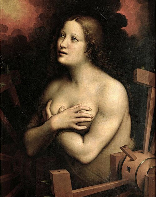 Sainte Catherine d'Alexandrie, 1530, Giampietrino
