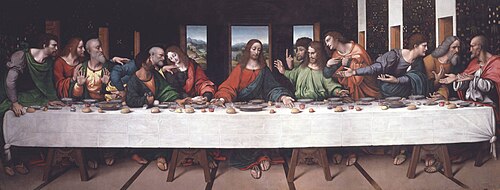 Copie de la Cène, 1520, Giampietrino