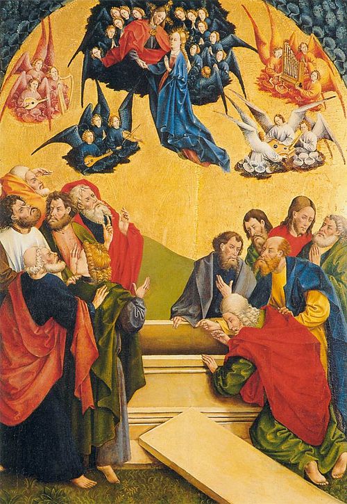 The Assumption of the Virgin, 1457, Johann Koerbecke
