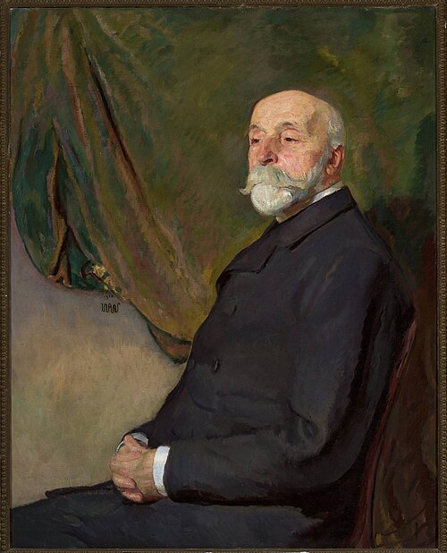 Portait of August Iwański, 1910, Wojciech Weiss