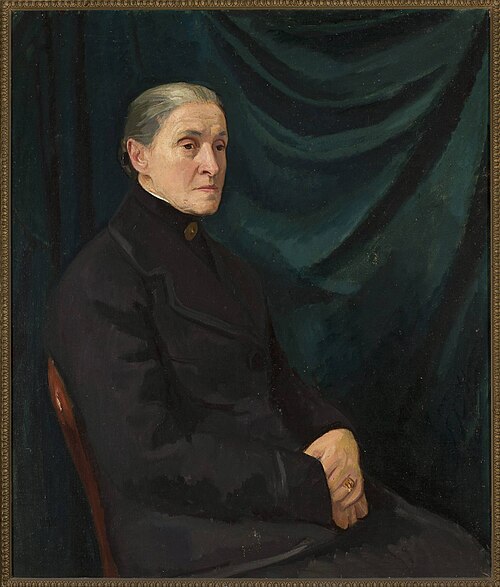 Portrait of Henryka Dłuska (1850–1936), 1910, Wojciech Weiss