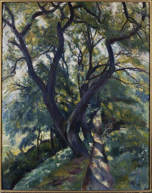 Trees, 1917, Wojciech Weiss