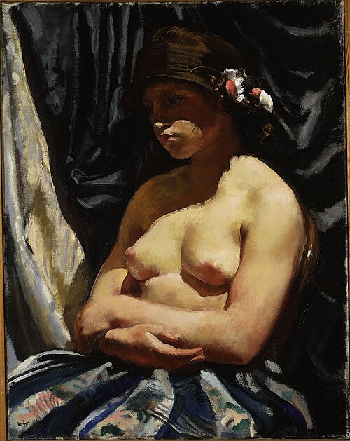 Female semi-nude – Dancer, 1923, Wojciech Weiss