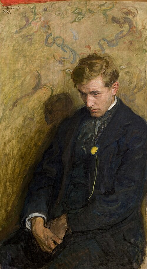 Melancholic, 1898, Wojciech Weiss