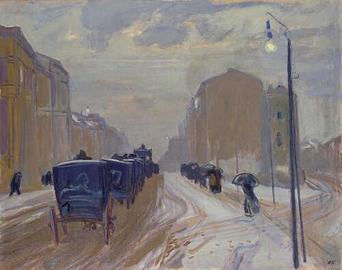 Pogrzeb, 1904, Wojciech Weiss