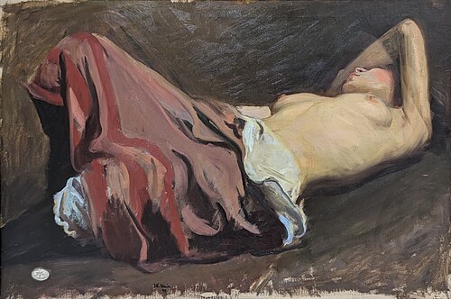 Fallen Girl, 1899, Wojciech Weiss