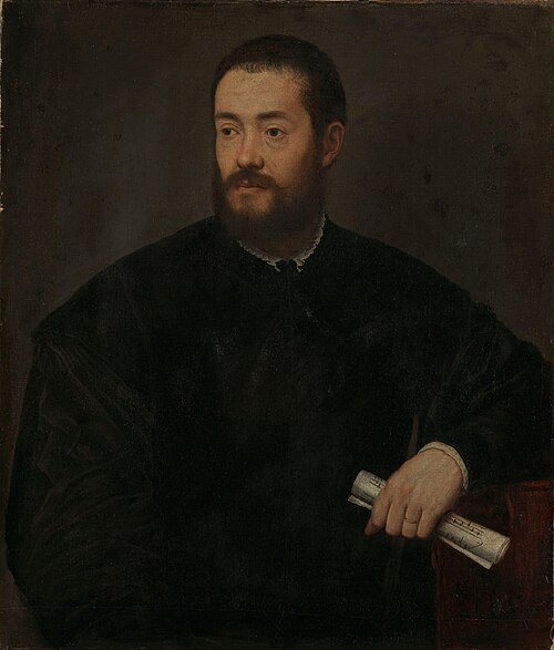 Portrait of a Musician, 1550, Antonio Badile