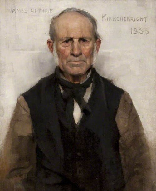Old Willie: The Village Worthy, 1886, James Guthrie