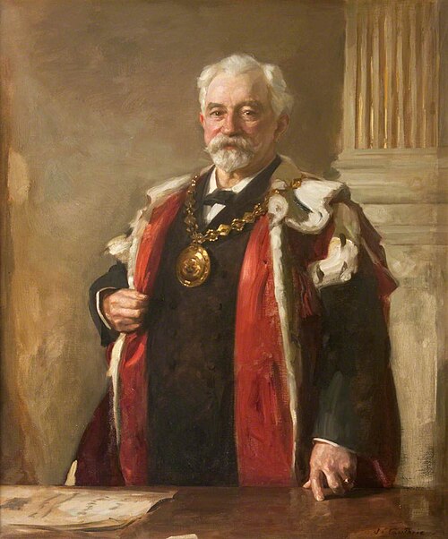 Sir Charles Barrie (1840–1912), Lord Provost of Dundee (1902–1905), 1907, James Guthrie
