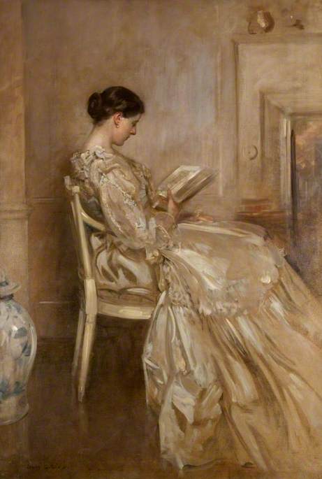 Lady Stirling Maxwell, 1908, James Guthrie