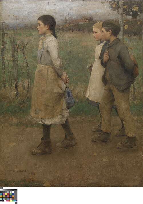 Schoolmates, 1884, James Guthrie