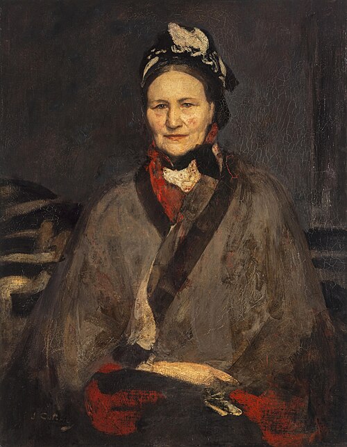 The Artist's Mother (Anne Orr, Mrs John Guthrie, 1817 - 1896), 1893, James Guthrie