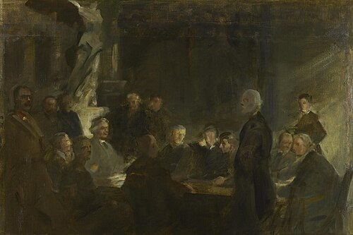 Some statesmen of the Great War, 1927, James Guthrie