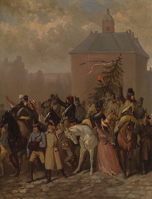 Anno 1795. De komst der Fransen, 1850, Johannes Hinderikus Egenberger