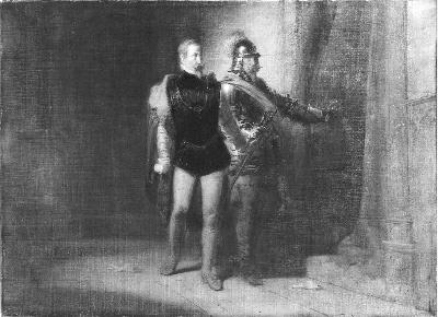 Anno 1567. The Arrest of Egmont, 1866, Johannes Hinderikus Egenberger