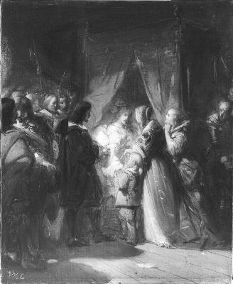 Anno 1672. Cornelis de Witt wordt tot herroeping van de Akte van Seclusie gedwongen, 1867, Johannes Hinderikus Egenberger