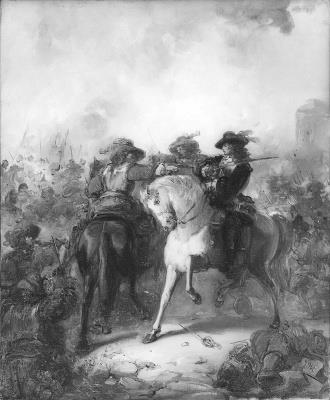 Anno 1678. De slag bij Saint-Denis, 1867, Johannes Hinderikus Egenberger