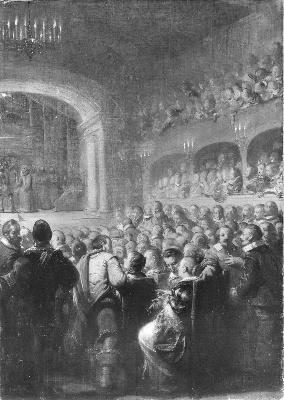 Anno 1637. De inwijding van de Amsterdamse schouwburg, 1867, Johannes Hinderikus Egenberger